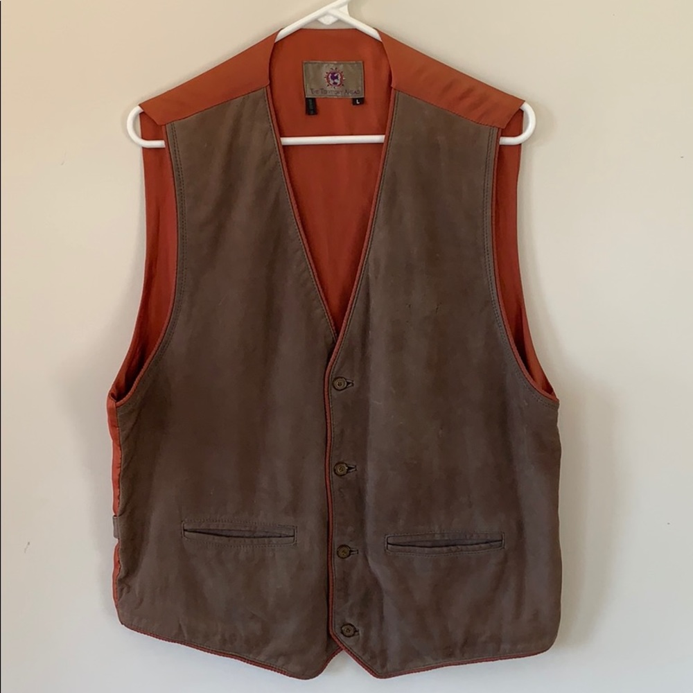 The Territory Ahead, genuine soft leather vest